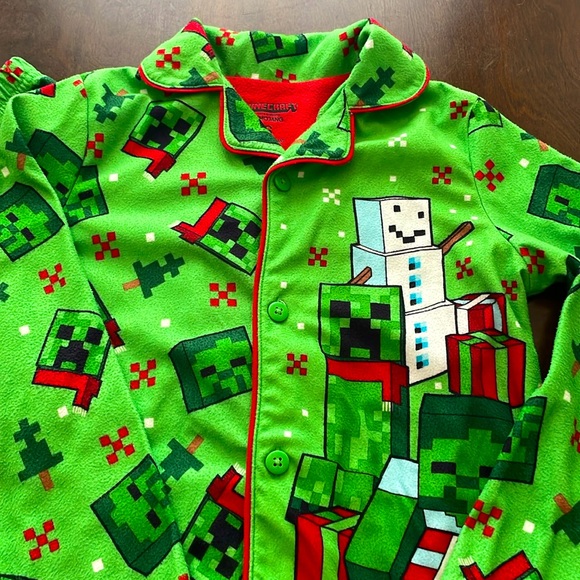 Minecraft Pajamas Size Small - Picture 3 of 6